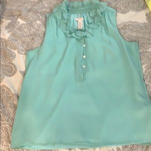 Jcrew size 6 teal top